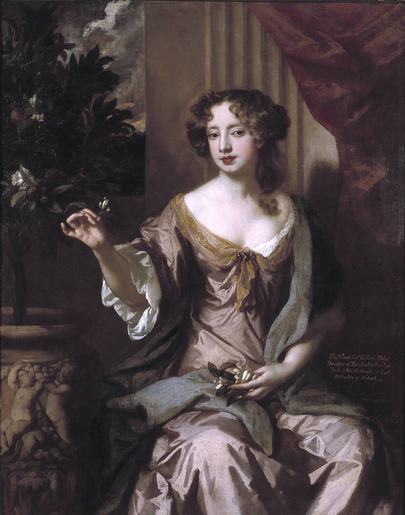 Sir Patrick Lely, Elizabeth Killigrew, Mistress of Charles ii Elizabeth, Countess of Kildare circa 1679 
