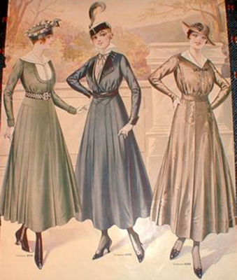 Womens clothing during world war one hi-res stock photography and