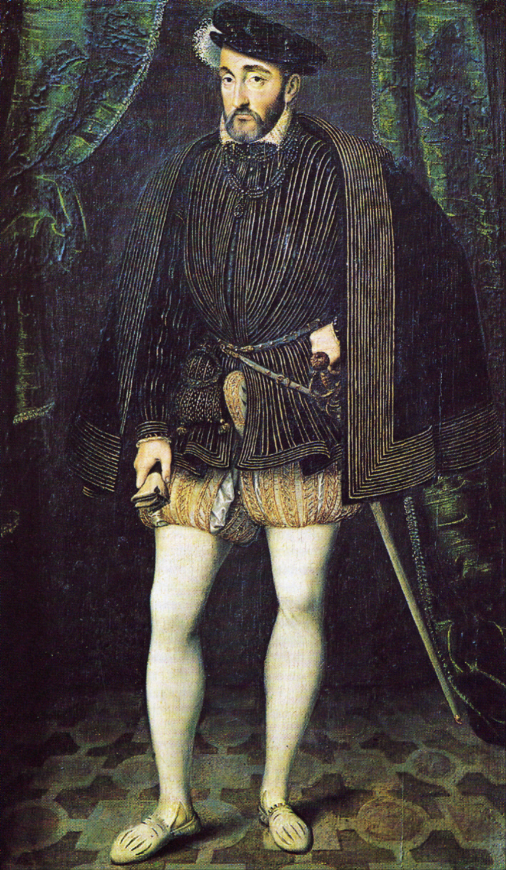 Workshop of François Clouet (1515-1572) - King of France Henry II ,с.560-1580 : The Louvre Museum, Paris. France 