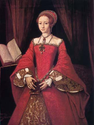 The Lady Elizabeth in about 1546, by an unknown artist
