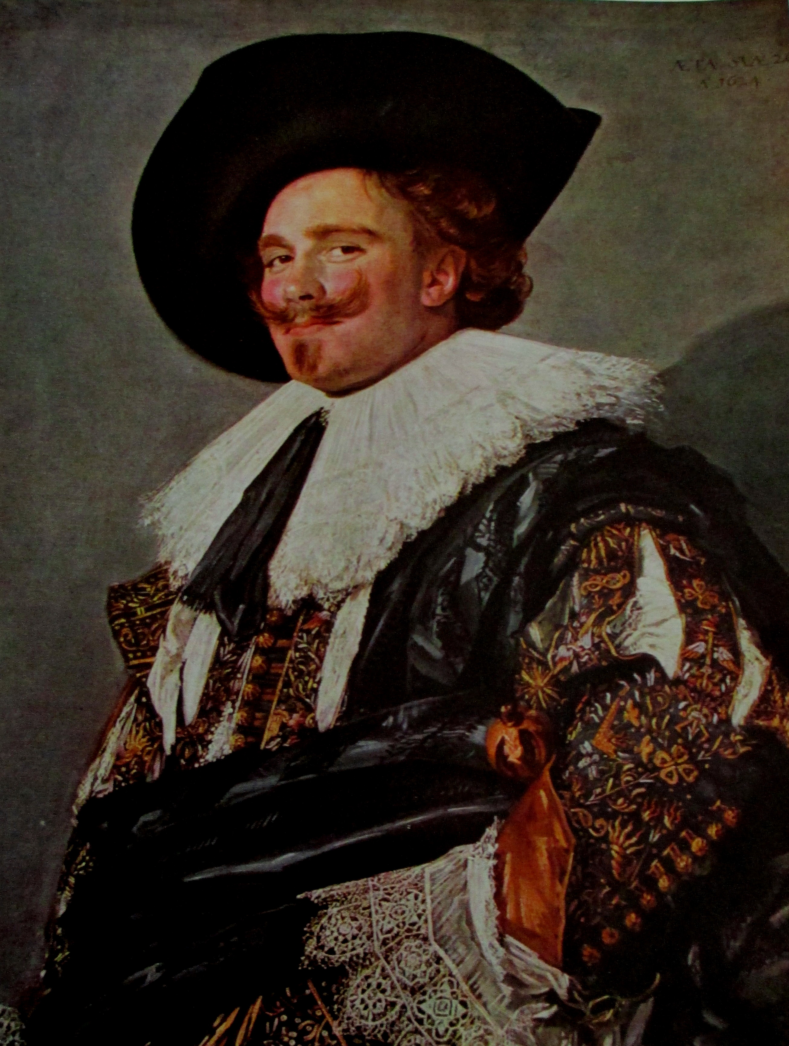 The Laughing Cavalier is a portrait by the Dutch Golden Age painter Frans Hals in the Wallace Collection in London, 1624