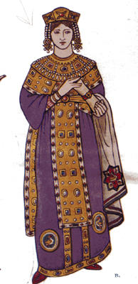 Byzantine imperial dress. What did Byzantine emperors wear